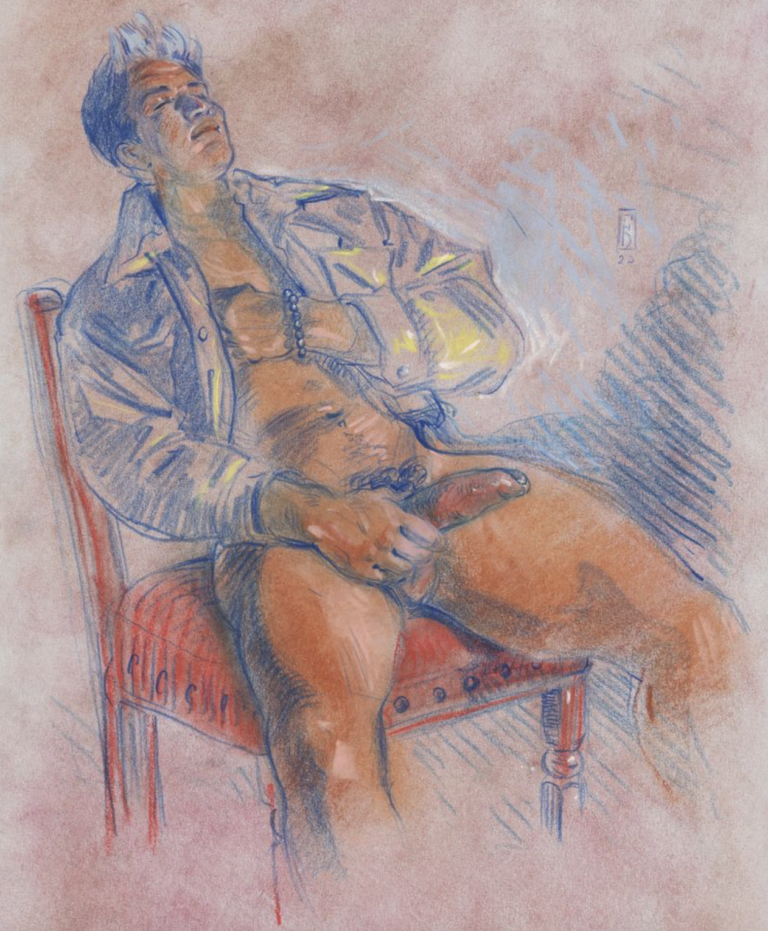 Estudio de  Walkie, Original Art.