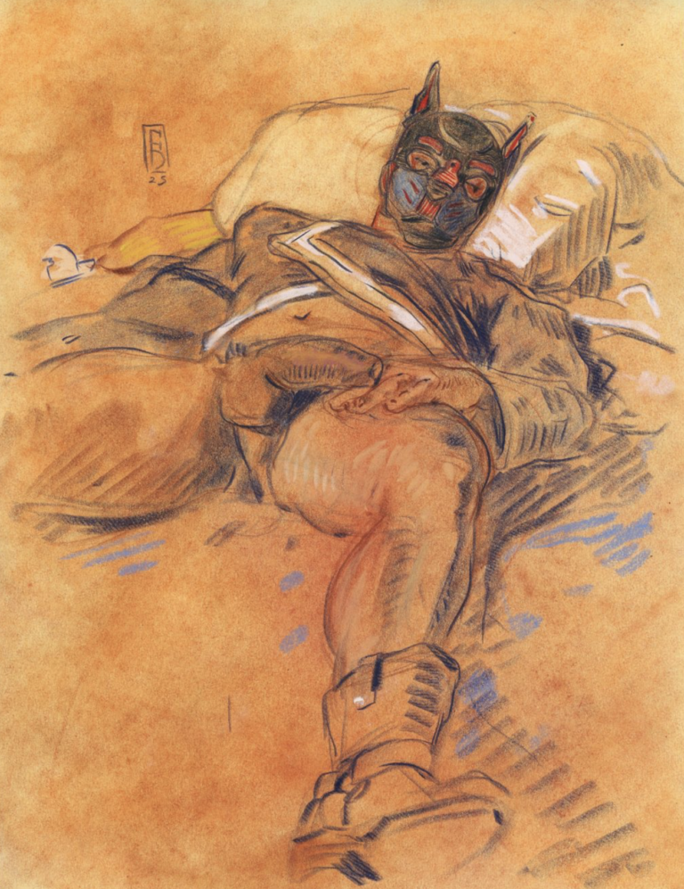 Estudio de Walkie 2, Original Art.