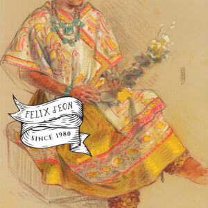 Estudio de Gus 2, Original Art.