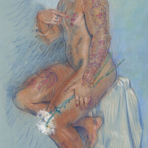 Estudio de Hersua 2, Original Art.